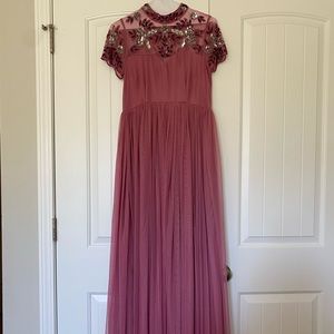 Maya maternity maxi dress